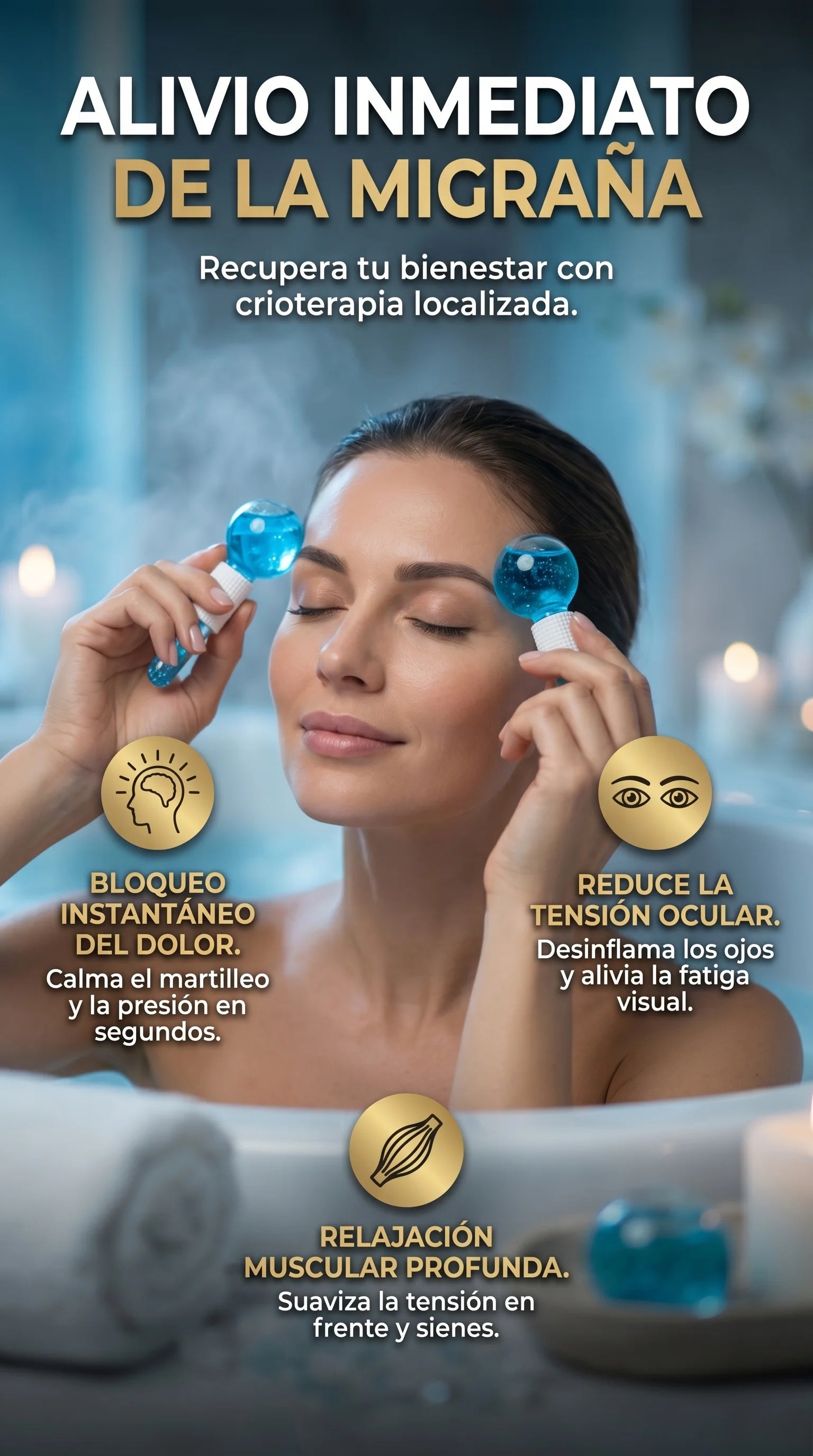 Globos De Hielo Para Migraña