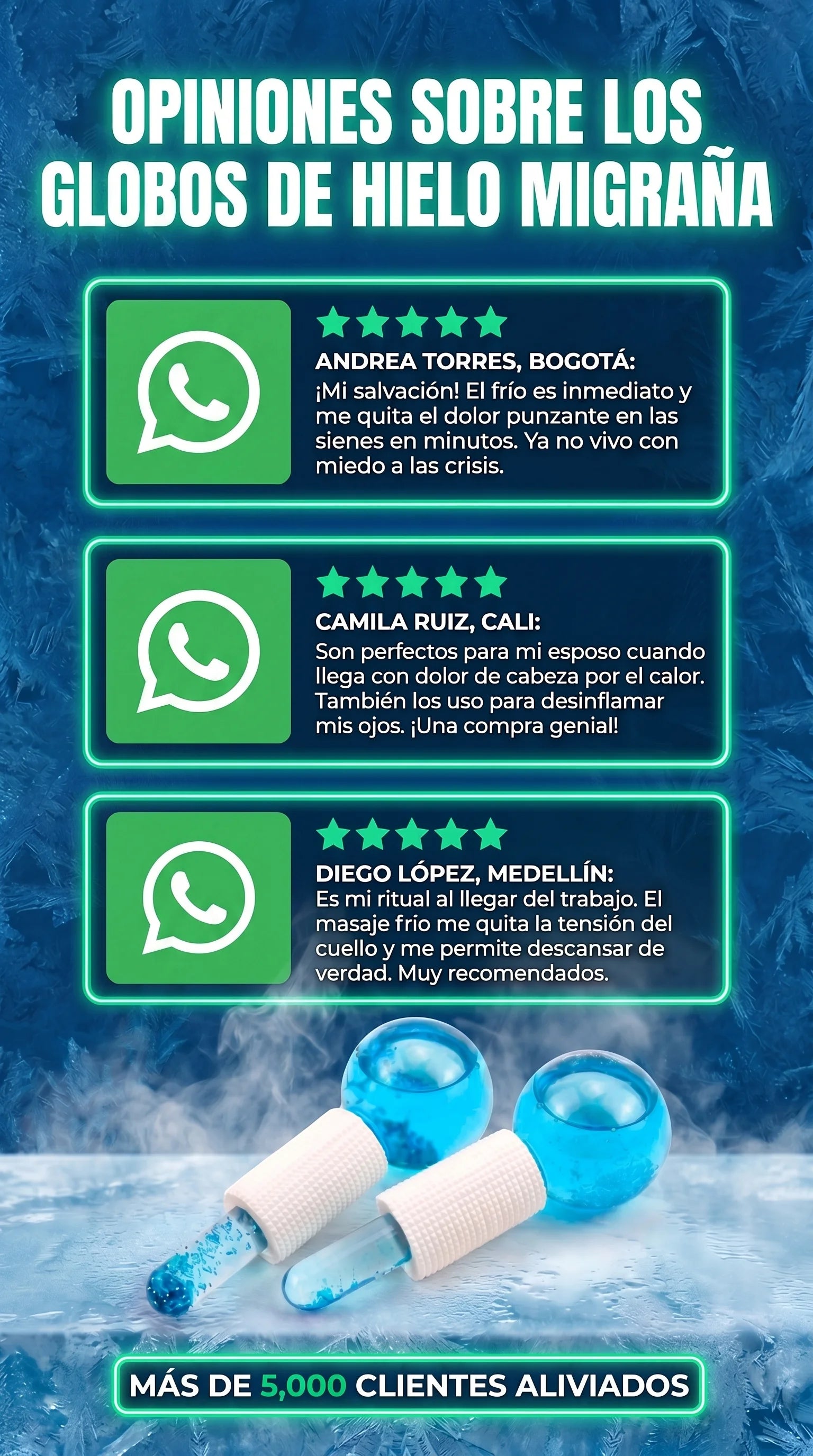 Globos De Hielo Para Migraña