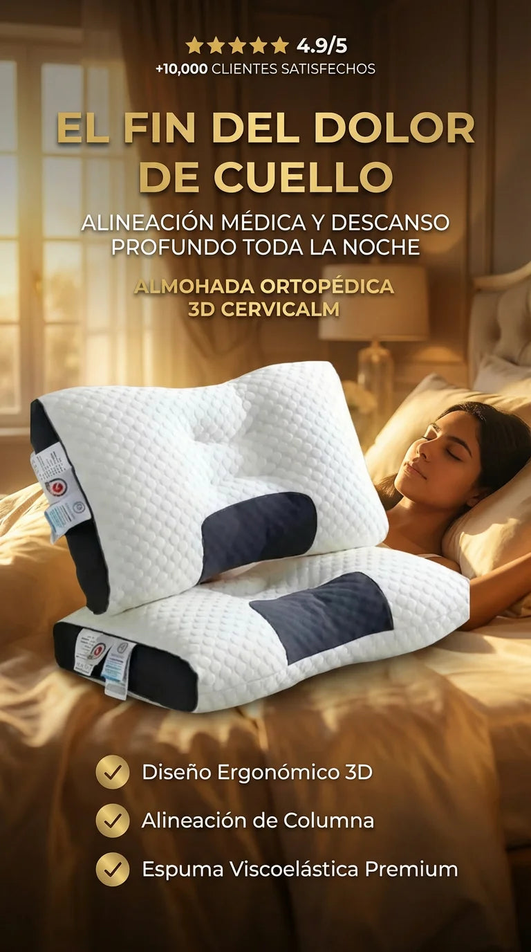 Almohada Ortopédica 3D Cervicalm