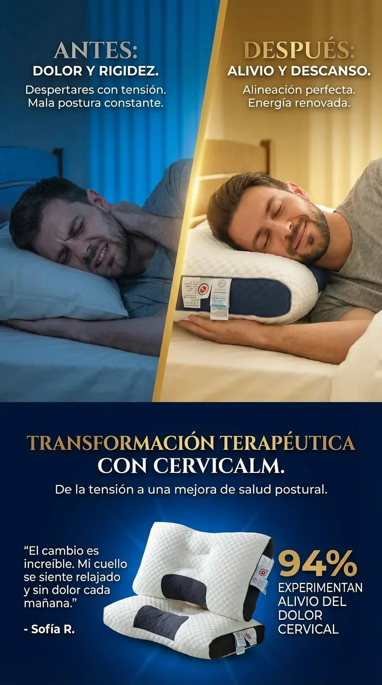 Almohada Ortopédica 3D Cervicalm