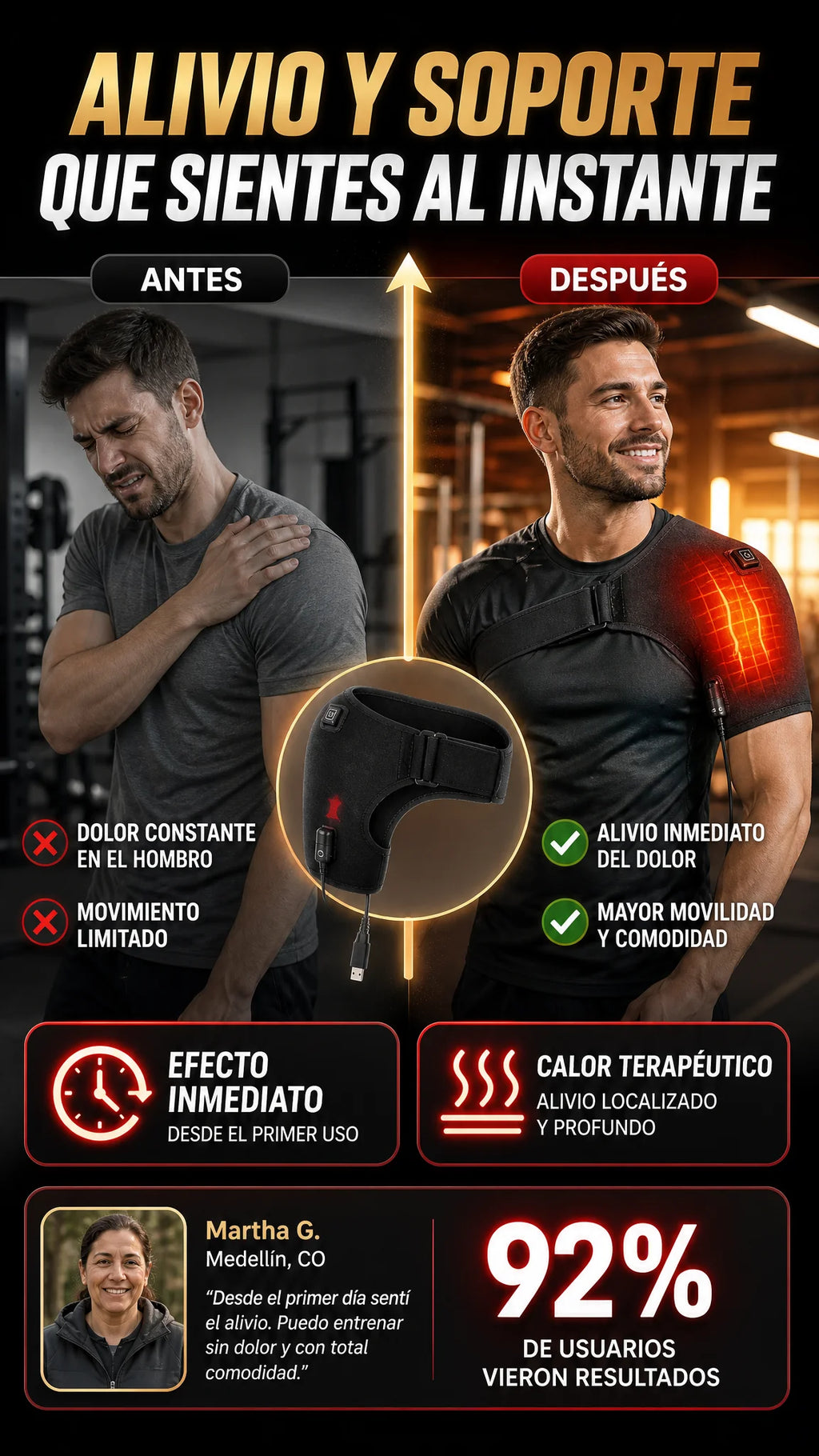 Hombrera Termica