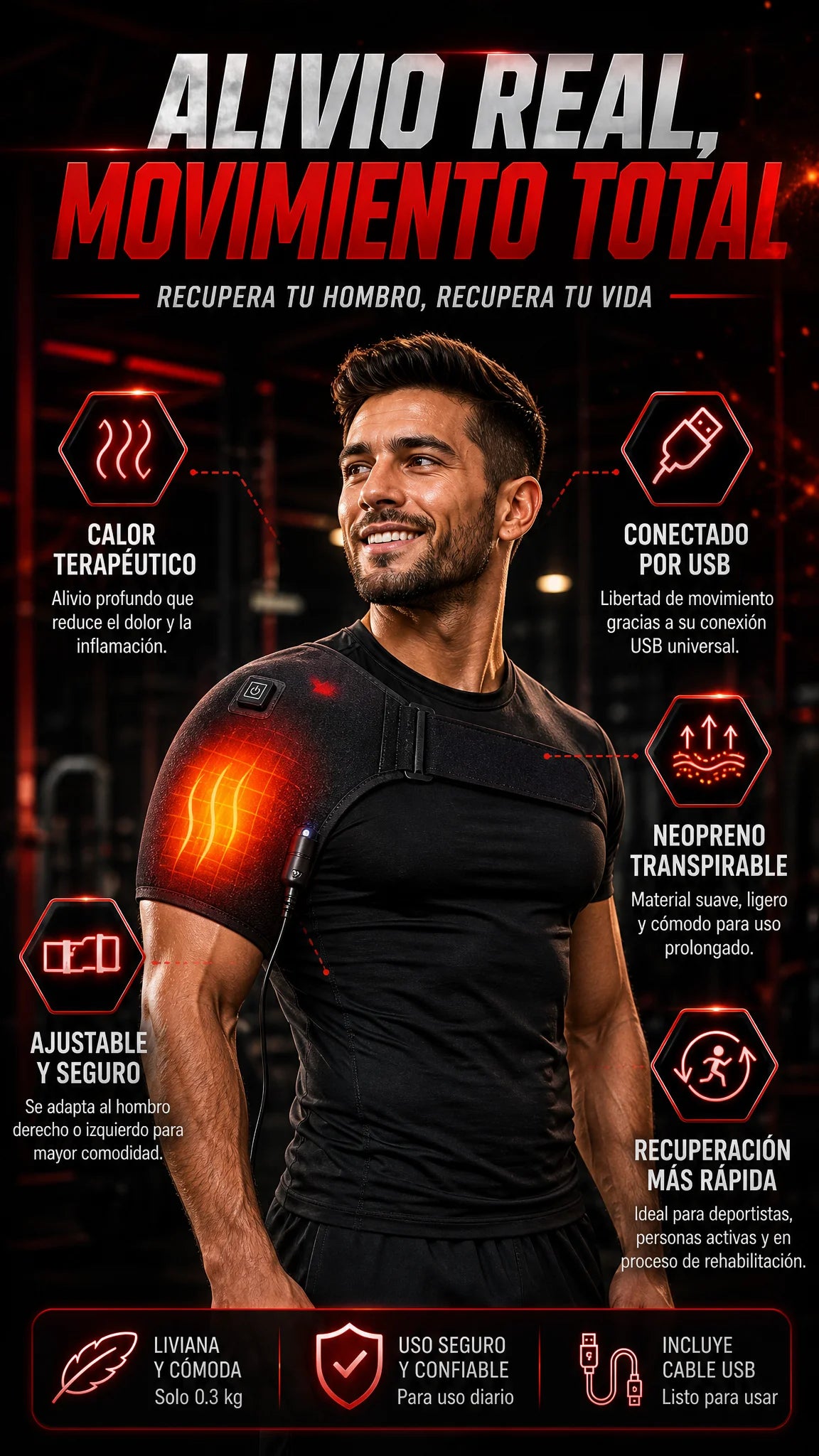 Hombrera Termica