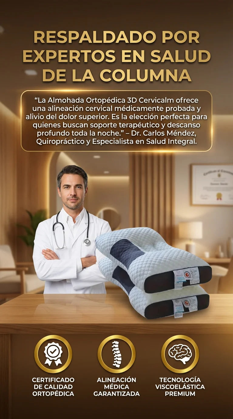 Almohada Ortopédica 3D Cervicalm